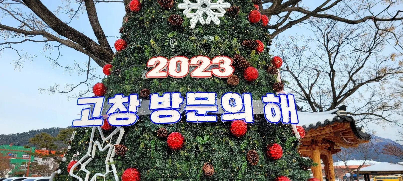 고창군청 — ‘2023 고창 방문의 해’ 트리